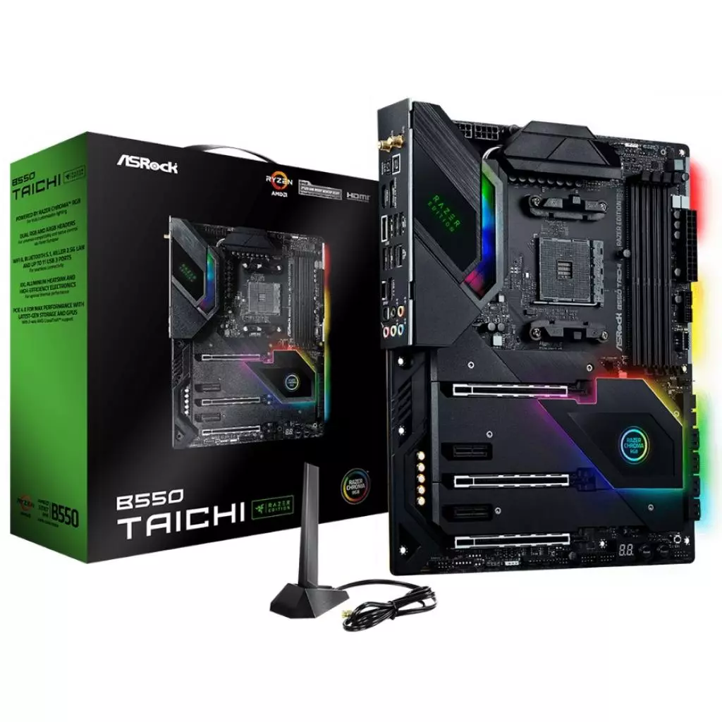 Материнская плата ASRock B550 TAICHI RAZER EDITION