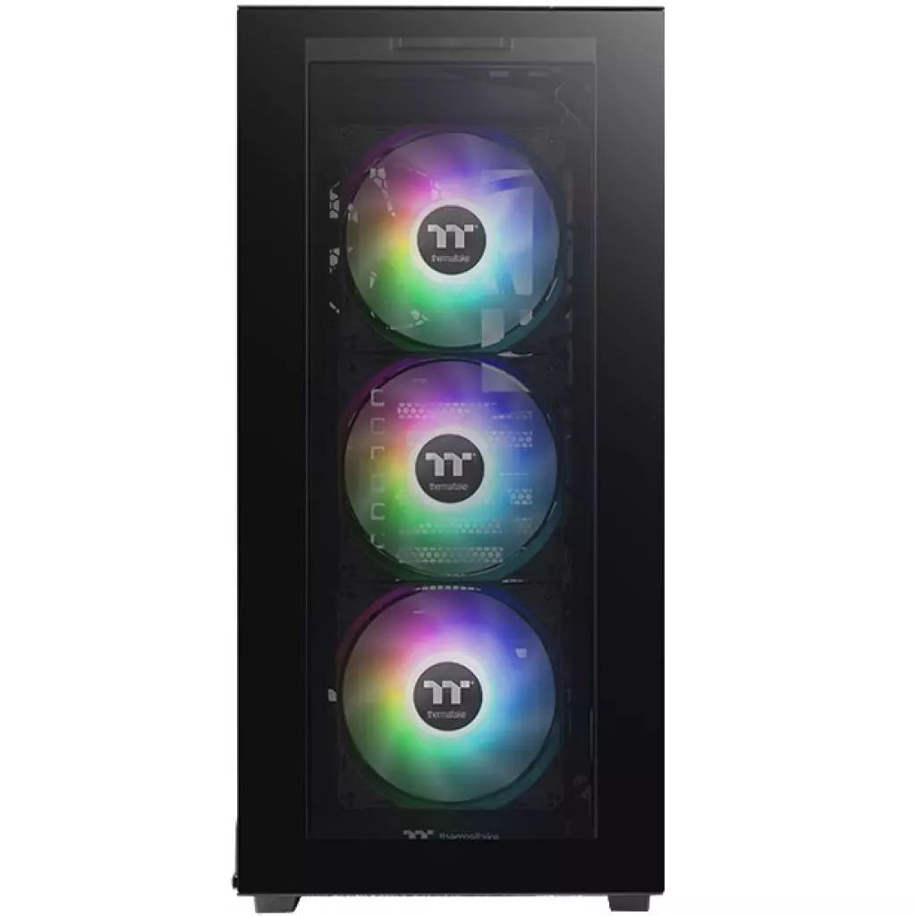 Корпус ThermalTake Divider 300 Black Window RGB (CA-1S2-00M1WN-01) - 1 Корпус ThermalTake Divider 300 Black Window RGB (CA-1S2-00M1WN-01) - 1