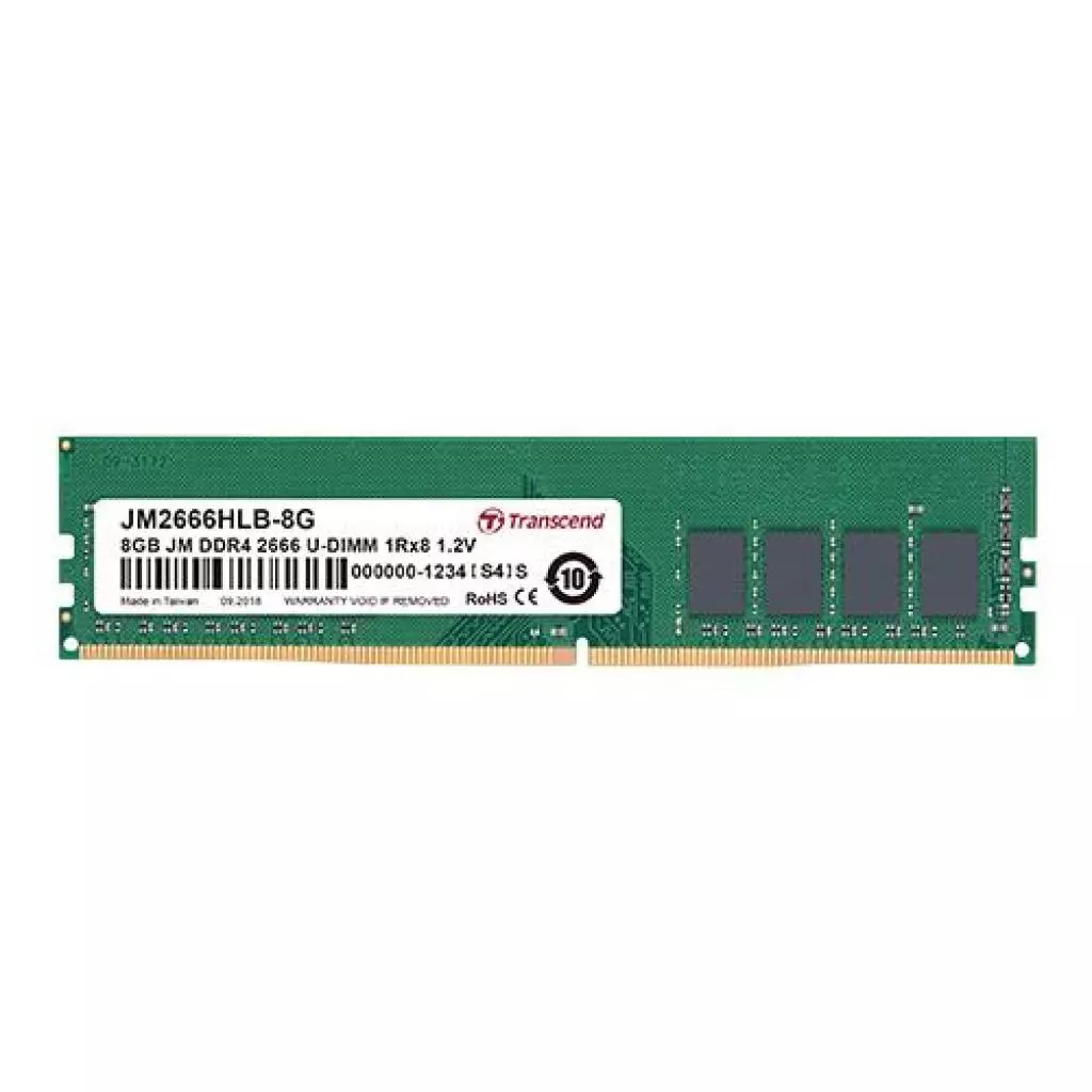 Модуль памяти для компьютера DDR4 16GB 2666 MHz Transcend (JM2666HLE-16G)