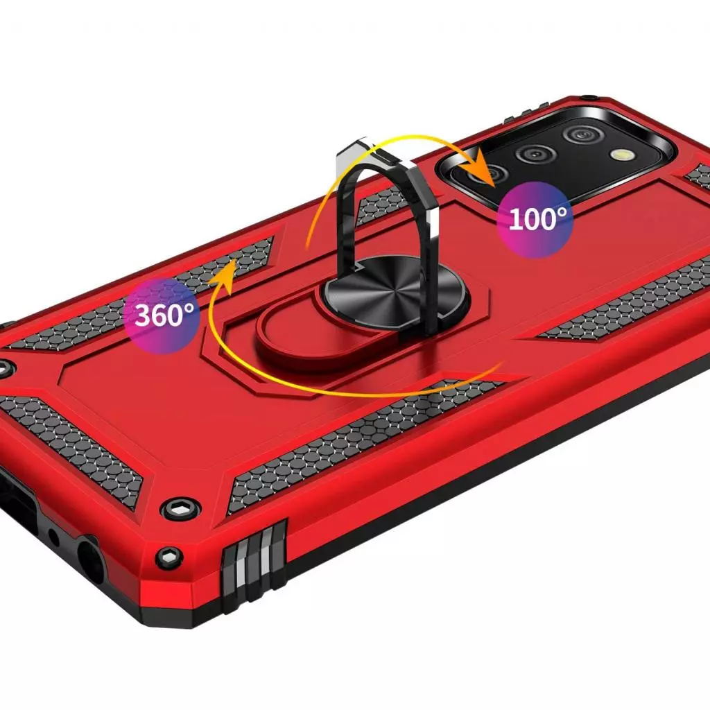 Чехол для моб. телефона BeCover Military Samsung Galaxy A02s SM-A025/A03s SM-A037/M02s SM-M025 Red (706014) - 2 Чехол для моб. телефона BeCover Military Samsung Galaxy A02s SM-A025/A03s SM-A037/M02s SM-M025 Red (706014) - 2