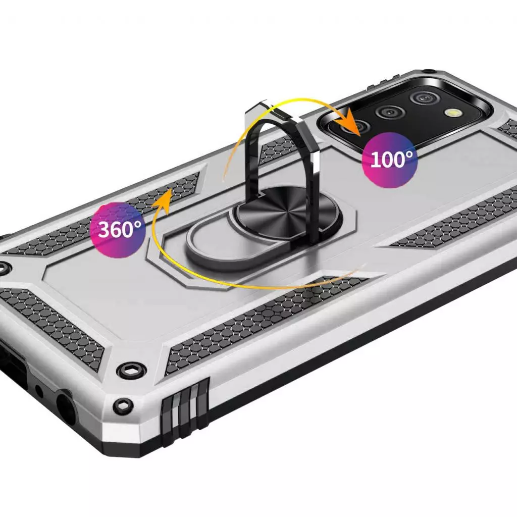Чехол для моб. телефона BeCover Military Samsung Galaxy A02s SM-A025/A03s SM-A037/M02s SM-M025 Silver (706015) - 2 Чехол для моб. телефона BeCover Military Samsung Galaxy A02s SM-A025/A03s SM-A037/M02s SM-M025 Silver (706015) - 2