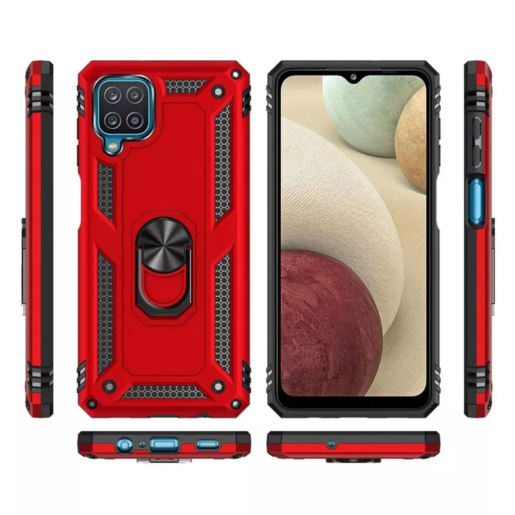 Чехол для моб. телефона BeCover Military Samsung Galaxy A12 SM-A125 Red (705964) - 1 Чехол для моб. телефона BeCover Military Samsung Galaxy A12 SM-A125 Red (705964) - 1