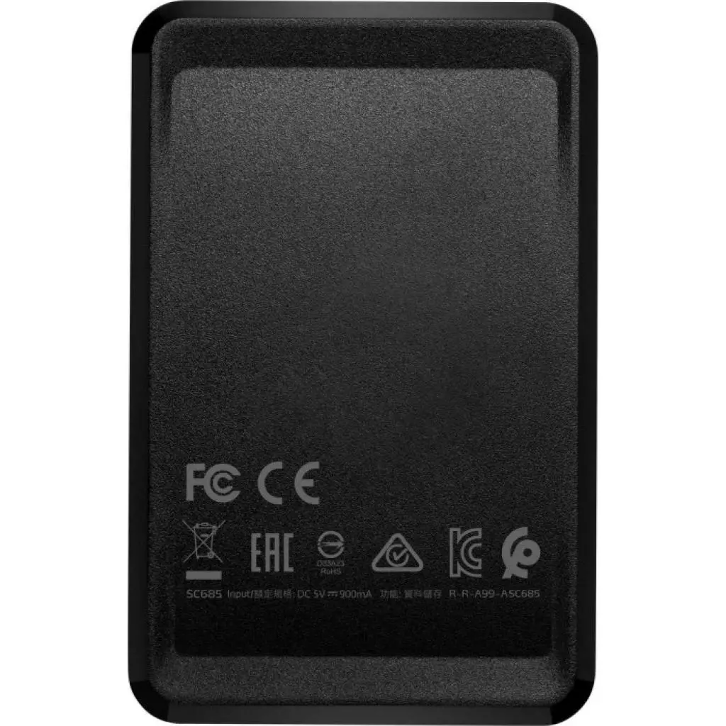 Накопитель SSD USB 3.2 2TB ADATA (ASC685-2TU32G2-CBK) - 2 Накопитель SSD USB 3.2 2TB ADATA (ASC685-2TU32G2-CBK) - 2