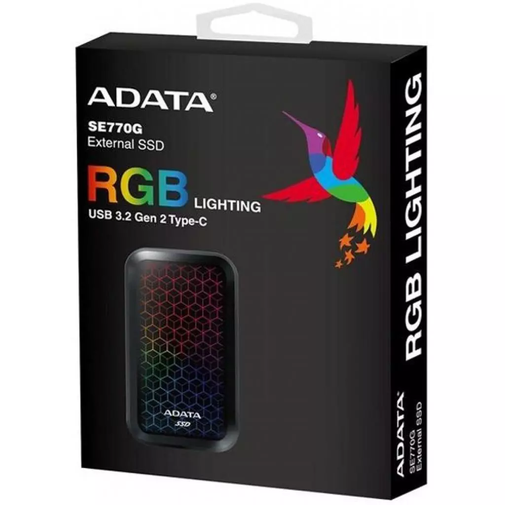 Накопитель SSD USB 3.2 1TB ADATA (ASE770G-1TU32G2-CBK) - 7