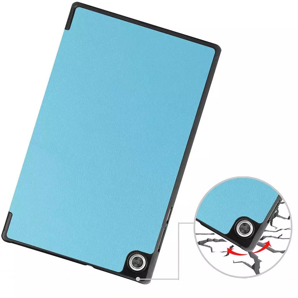 Чехол для планшета BeCover Smart Case Lenovo Tab M10 TB-X306F HD (2nd Gen) Blue (705968) - 4 Чехол для планшета BeCover Smart Case Lenovo Tab M10 TB-X306F HD (2nd Gen) Blue (705968) - 4
