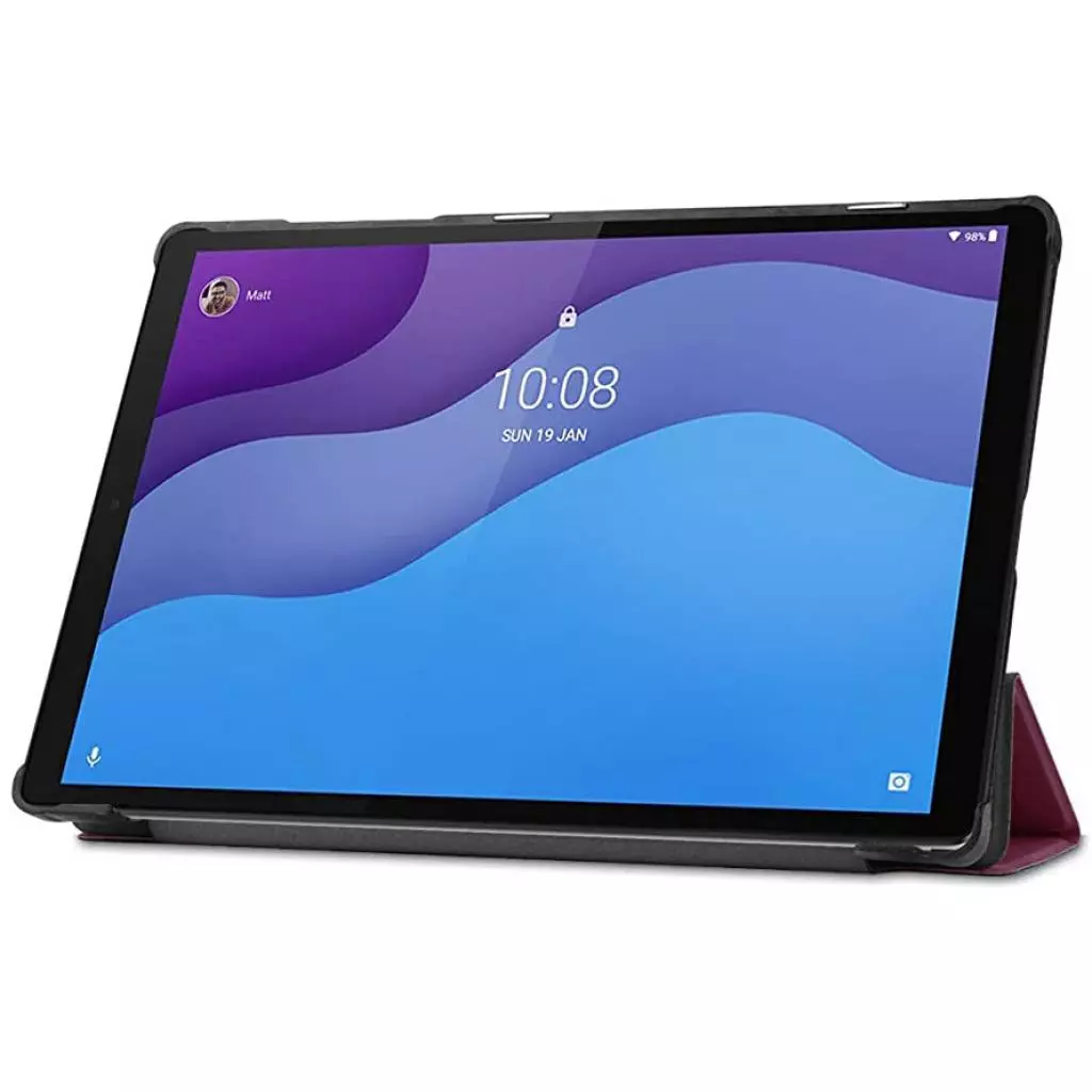 Чехол для планшета BeCover Smart Case Lenovo Tab M10 TB-X306F HD (2nd Gen) Red Wine (705974) - 3 Чехол для планшета BeCover Smart Case Lenovo Tab M10 TB-X306F HD (2nd Gen) Red Wine (705974) - 3