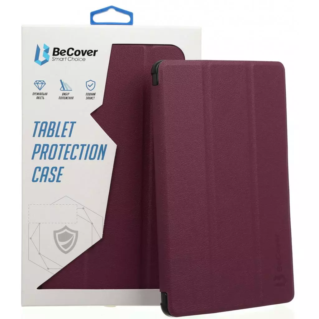 Чехол для планшета BeCover Smart Case Samsung Galaxy Tab S5e T720/T725 Red Wine (705990)