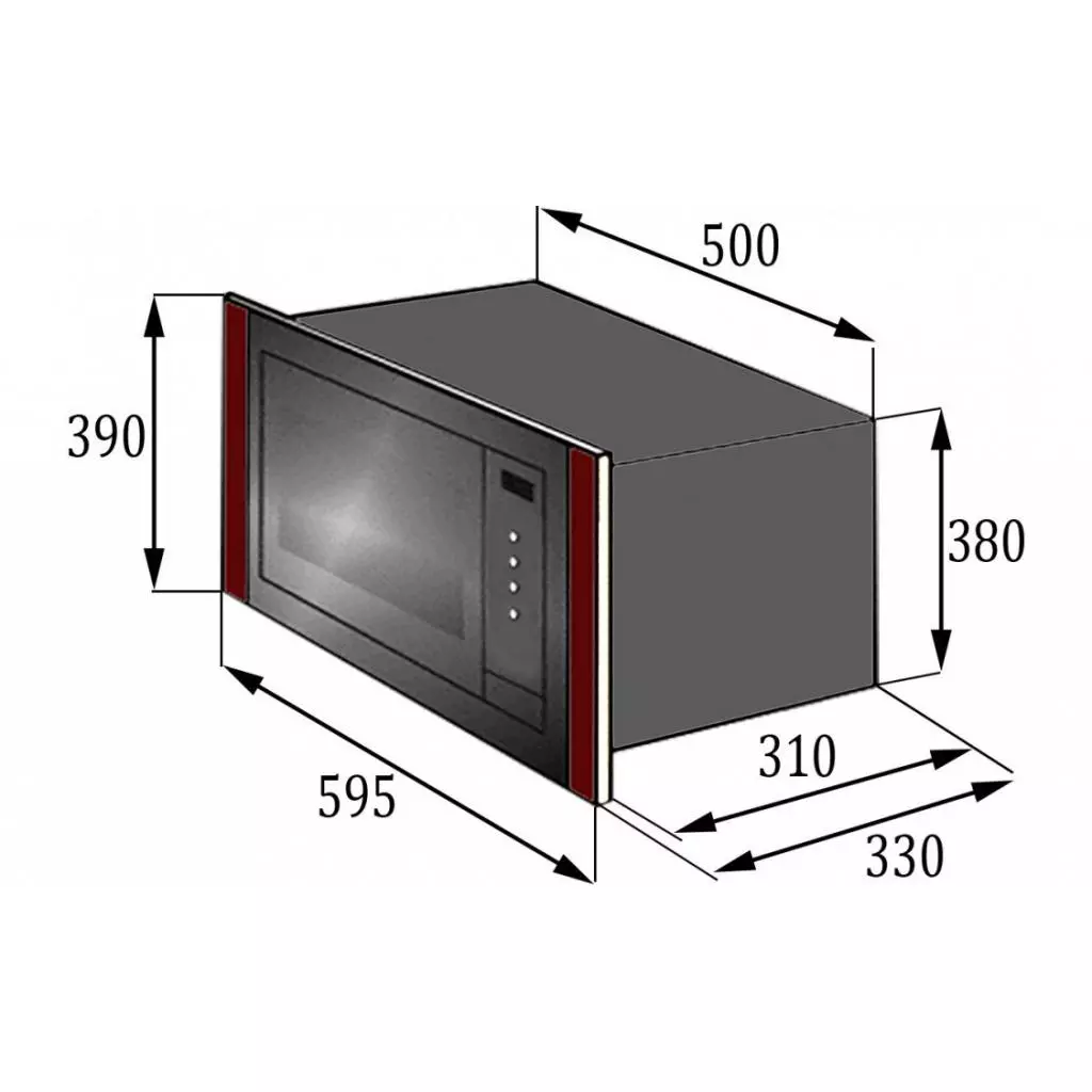 Микроволновая печь Gunter&Hauer EOK 20 BL (EOK20BL) - 5 Микроволновая печь Gunter&Hauer EOK 20 BL (EOK20BL) - 5