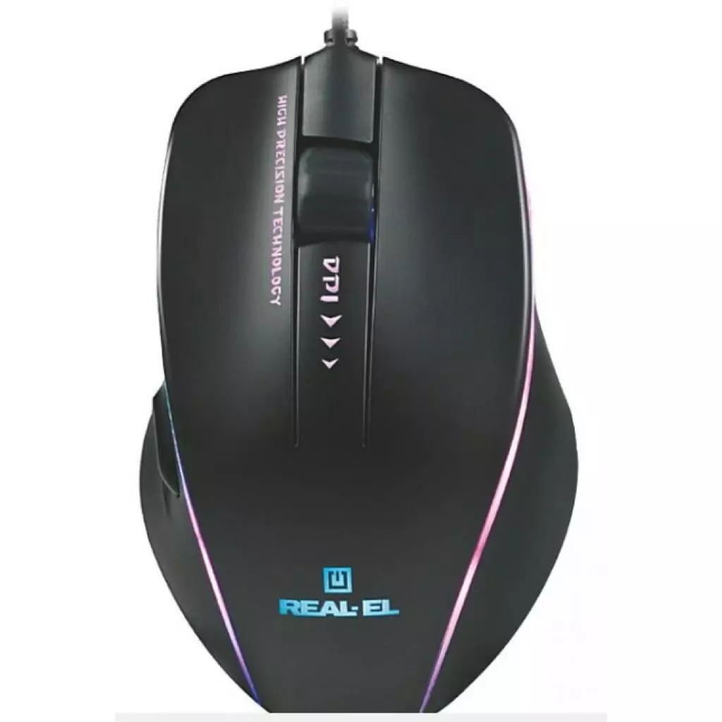 Мышка REAL-EL RM-747 Black - 3 Мышка REAL-EL RM-747 Black - 3