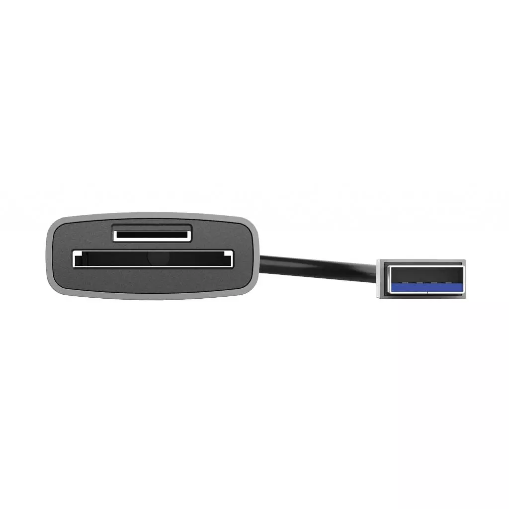 Считыватель флеш-карт Trust DALYX FAST USB 3.2 ALUMINIUM (24135_TRUST) - 3 Считыватель флеш-карт Trust DALYX FAST USB 3.2 ALUMINIUM (24135_TRUST) - 3