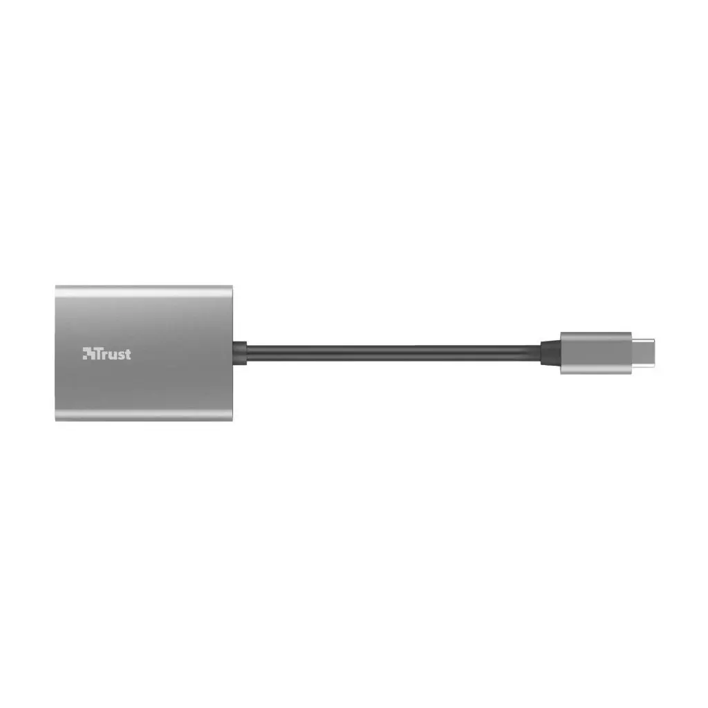 Считыватель флеш-карт Trust DALYX FAST USB-C ALUMINIUM (24136_TRUST) - 1 Считыватель флеш-карт Trust DALYX FAST USB-C ALUMINIUM (24136_TRUST) - 1