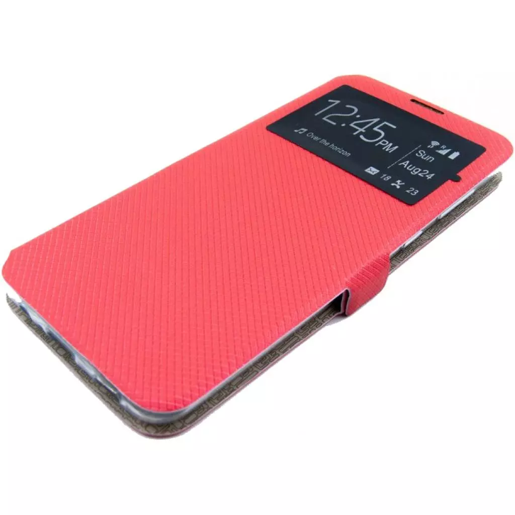 Чехол для моб. телефона Dengos Flipp-Book Call ID Samsung Galaxy A02 (A022), red (DG-SL-BK-281) - 3 Чехол для моб. телефона Dengos Flipp-Book Call ID Samsung Galaxy A02 (A022), red (DG-SL-BK-281) - 3