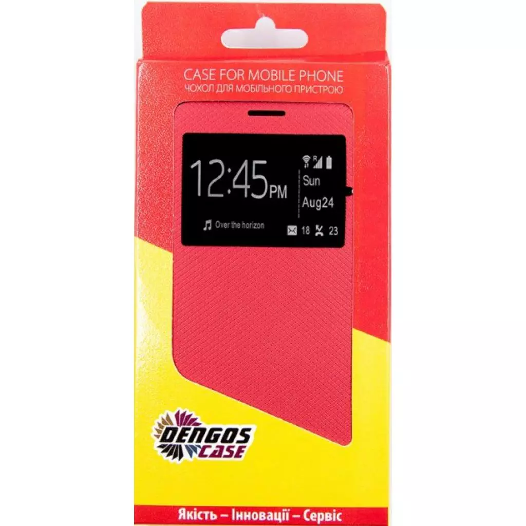 Чехол для моб. телефона Dengos Flipp-Book Call ID Samsung Galaxy A02 (A022), red (DG-SL-BK-281) - 4 Чехол для моб. телефона Dengos Flipp-Book Call ID Samsung Galaxy A02 (A022), red (DG-SL-BK-281) - 4