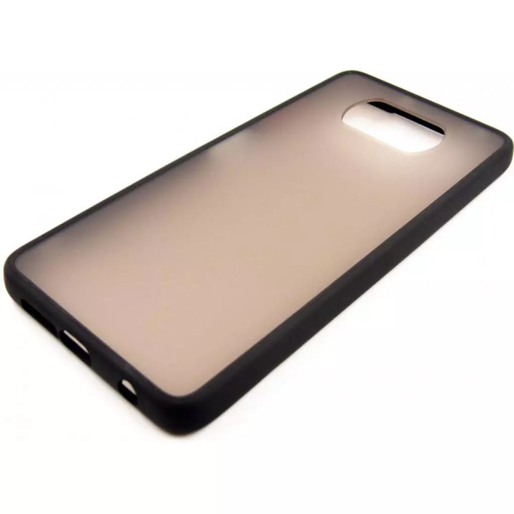 Чехол для моб. телефона Dengos Matt POCO X3, black (DG-TPU-MATT-68) - 2 Чехол для моб. телефона Dengos Matt POCO X3, black (DG-TPU-MATT-68) - 2
