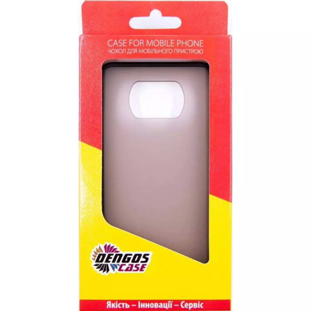 Чехол для моб. телефона Dengos Matt POCO X3, black (DG-TPU-MATT-68) - 3 Чехол для моб. телефона Dengos Matt POCO X3, black (DG-TPU-MATT-68) - 3