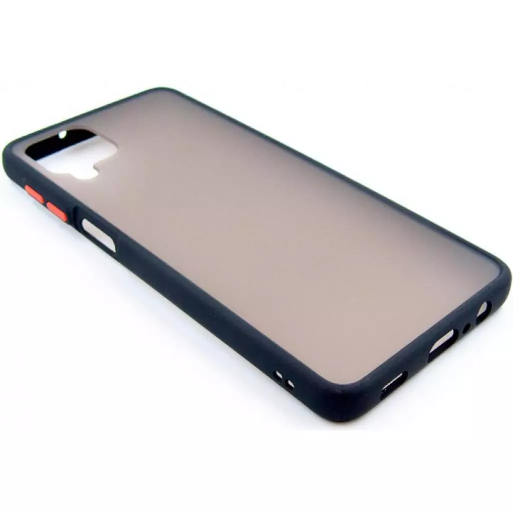 Чехол для моб. телефона Dengos Matt Samsung Galaxy A12 (A125), black (DG-TPU-MATT-62) - 1