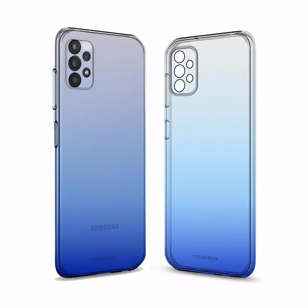 Чехол для моб. телефона MakeFuture Samsung A32 Gradient (Clear TPU) Blue (MCG-SA32BL)