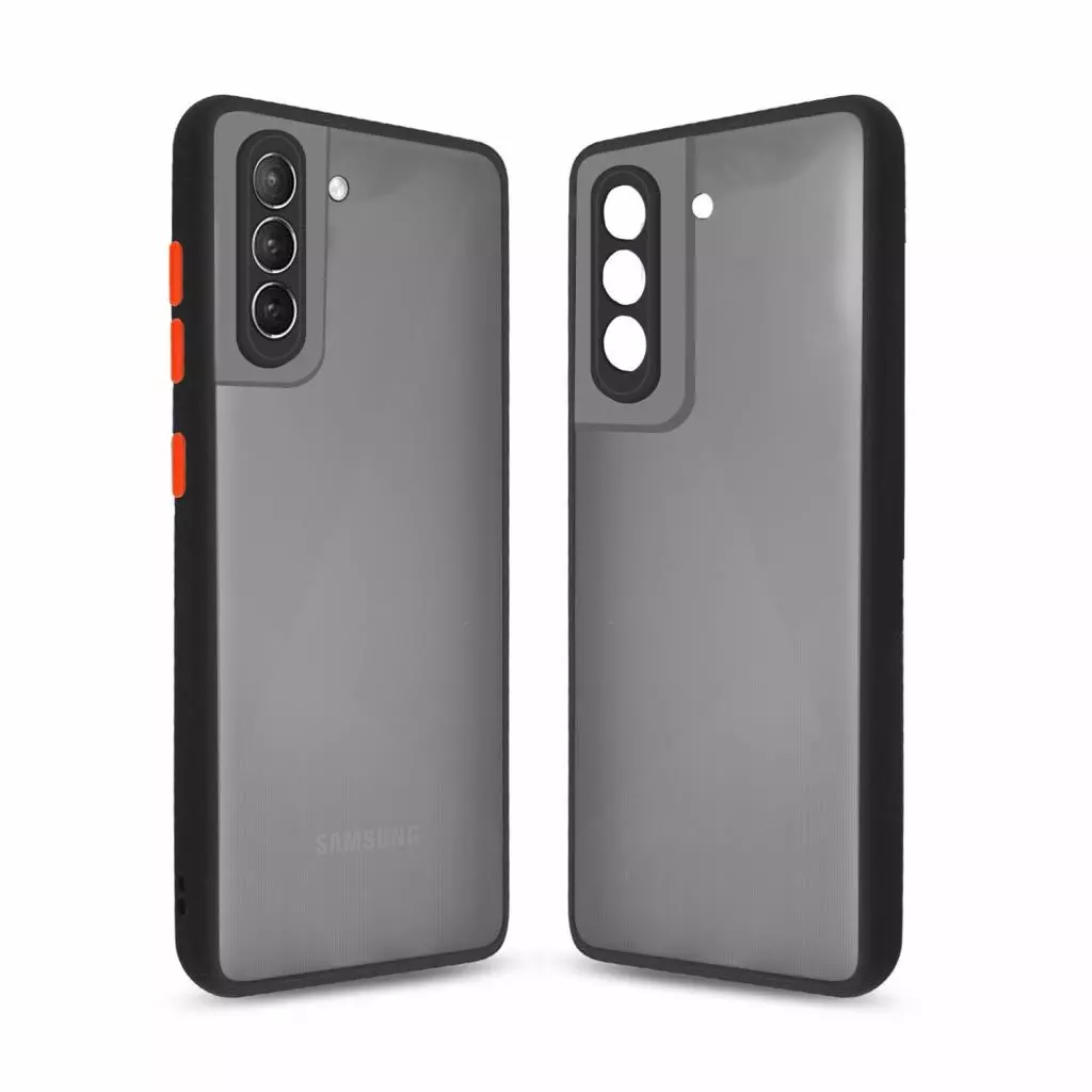 Чехол для моб. телефона MakeFuture Samsung S21 Plus Frame (Matte PC+TPU) Black (MCMF-SS21PBK)