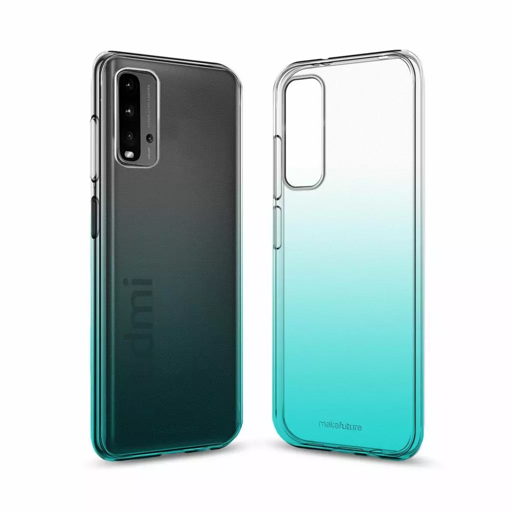 Чехол для моб. телефона MakeFuture Xiaomi Redmi 9T Gradient (TPU) Azure (MCG-XR9TAZ)