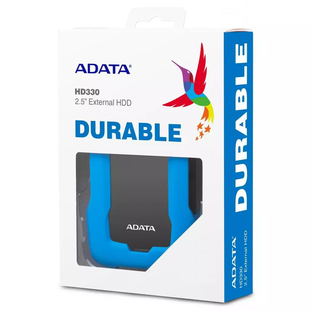 Внешний жесткий диск 2.5" 1TB ADATA (AHD330-1TU31-CBL) - 6