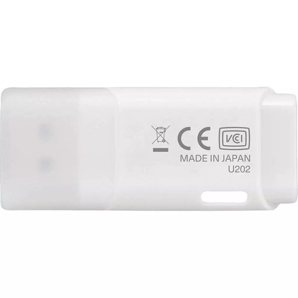 USB флеш накопитель Kioxia 64GB U202 White USB 2.0 (LU202W064GG4) - 1 USB флеш накопитель Kioxia 64GB U202 White USB 2.0 (LU202W064GG4) - 1