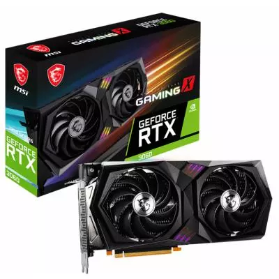 Видеокарта MSI GeForce RTX3060 12Gb GAMING X (RTX 3060 GAMING X 12G)