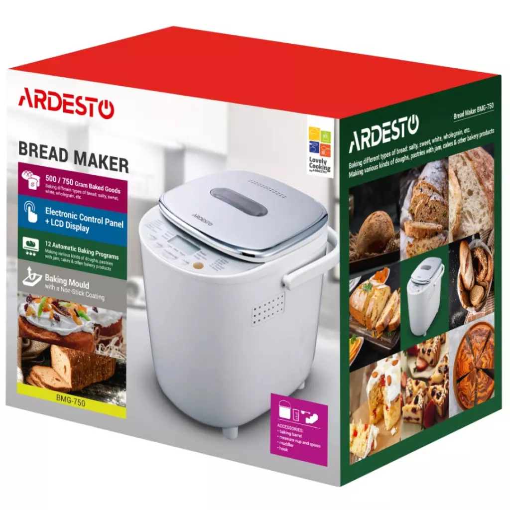 Хлебопечка Ardesto BMG-750 - 4 Хлебопечка Ardesto BMG-750 - 4