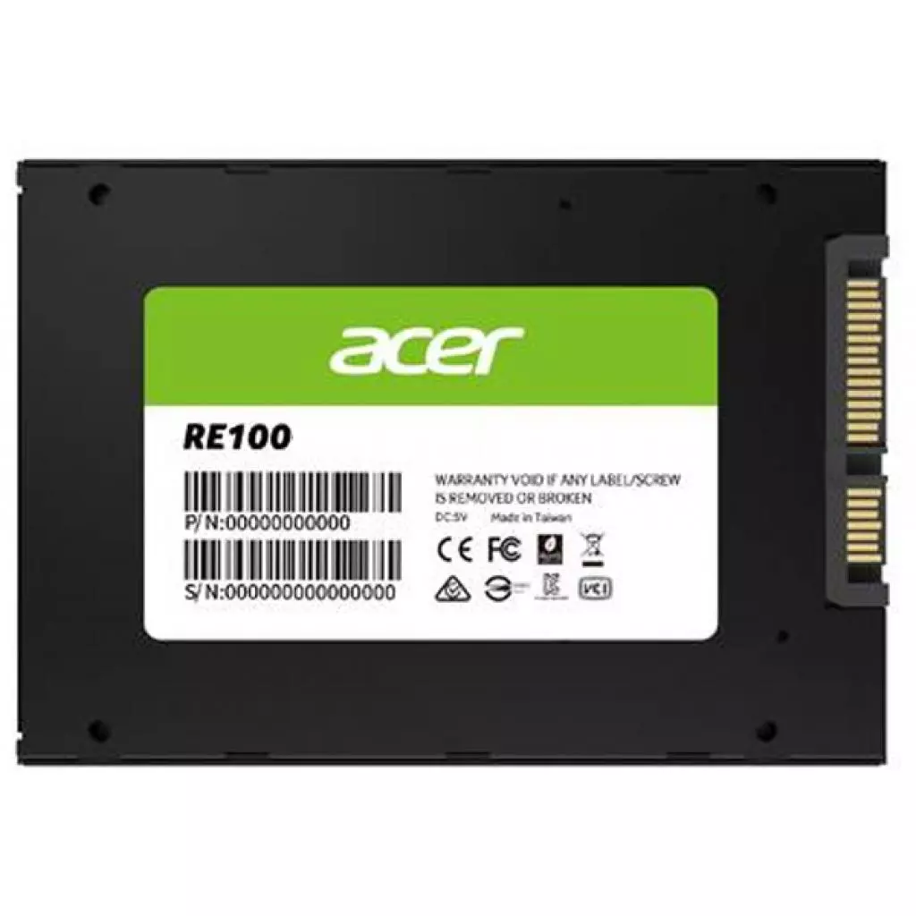 Накопитель SSD 2.5" 256GB Acer (RE100-25-256GB) - 1