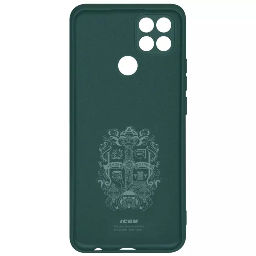 Чехол для моб. телефона Armorstandart ICON Case for OPPO A15/15S Pine Green (ARM58516) - 1 Чехол для моб. телефона Armorstandart ICON Case for OPPO A15/15S Pine Green (ARM58516) - 1