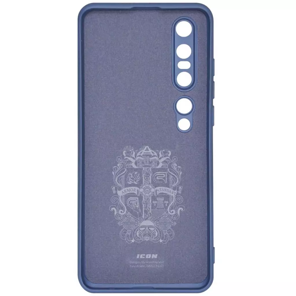 Чехол для моб. телефона Armorstandart ICON Case for Xiaomi Mi 10 Pro Blue (ARM58638) - 1 Чехол для моб. телефона Armorstandart ICON Case for Xiaomi Mi 10 Pro Blue (ARM58638) - 1
