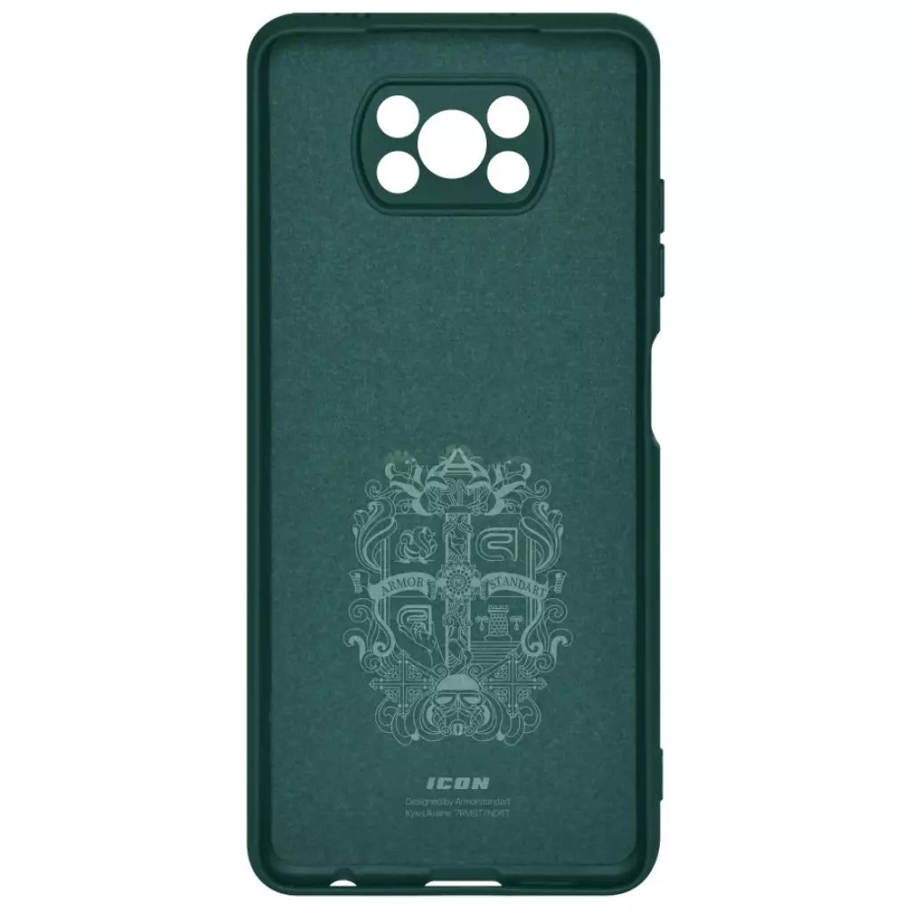 Чехол для моб. телефона Armorstandart ICON Case for Xiaomi Poco X3/Poco X3 Pro Pine Green (ARM58584) - 1