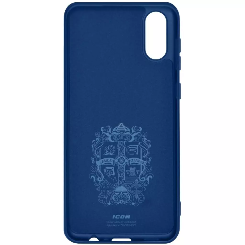 Чехол для моб. телефона Armorstandart ICON Case for Samsung A02 (A022) Dark Blue (ARM58229) - 1 Чехол для моб. телефона Armorstandart ICON Case for Samsung A02 (A022) Dark Blue (ARM58229) - 1