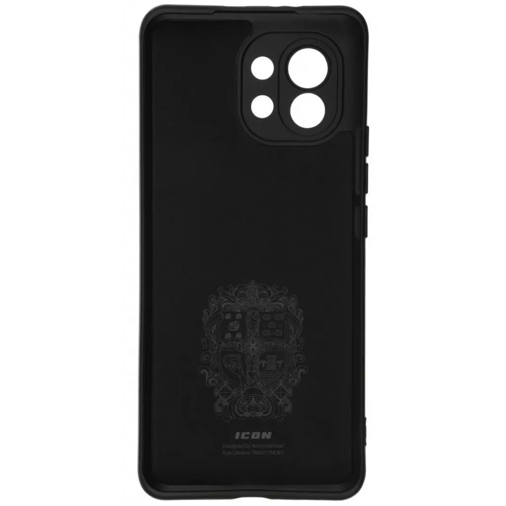 Чехол для моб. телефона Armorstandart ICON Case for Xiaomi Mi 11 Black (ARM58256) - 1 Чехол для моб. телефона Armorstandart ICON Case for Xiaomi Mi 11 Black (ARM58256) - 1