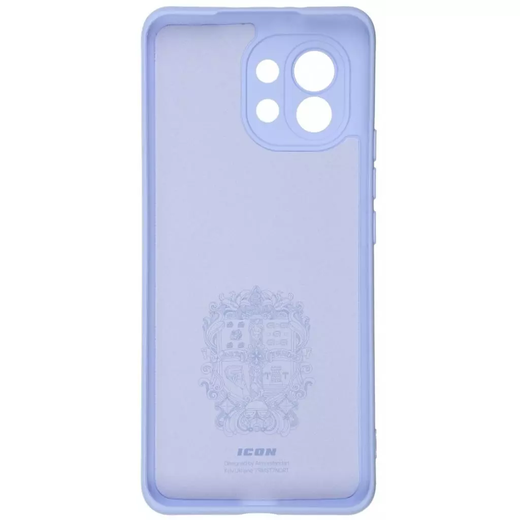 Чехол для моб. телефона Armorstandart ICON Case for Xiaomi Mi 11 Lilac (ARM58257) - 1 Чехол для моб. телефона Armorstandart ICON Case for Xiaomi Mi 11 Lilac (ARM58257) - 1