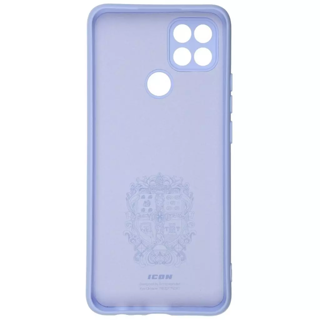 Чехол для моб. телефона Armorstandart ICON Case for OPPO A15/15S Lilac (ARM58542) - 1 Чехол для моб. телефона Armorstandart ICON Case for OPPO A15/15S Lilac (ARM58542) - 1