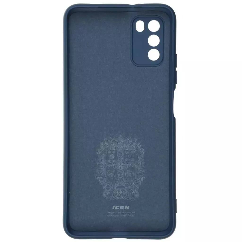 Чехол для моб. телефона Armorstandart ICON Case for Xiaomi Poco M3 Dark Blue (ARM58549) - 1 Чехол для моб. телефона Armorstandart ICON Case for Xiaomi Poco M3 Dark Blue (ARM58549) - 1