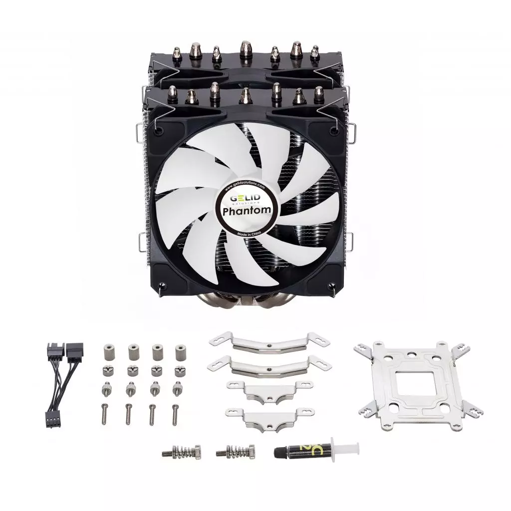 Кулер для процессора Gelid Solutions Phantom (CC-Phantom-CN-A) - 4 Кулер для процессора Gelid Solutions Phantom (CC-Phantom-CN-A) - 4