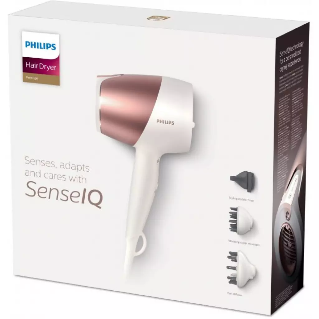 Фен Philips BHD827/00 - 8 Фен Philips BHD827/00 - 8