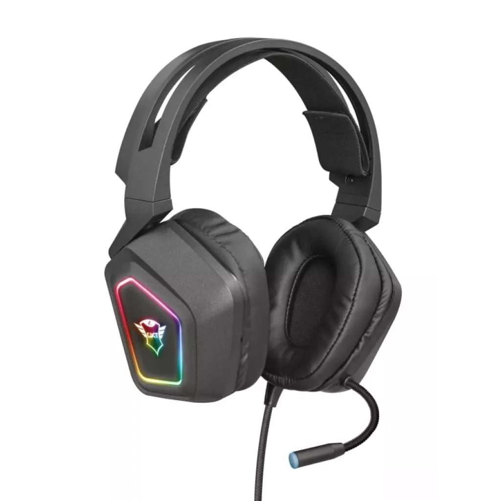 Наушники Trust GXT 450 Blizz RGB 7.1 Surround Gaming Headset RGB BLACK (23191) - 1