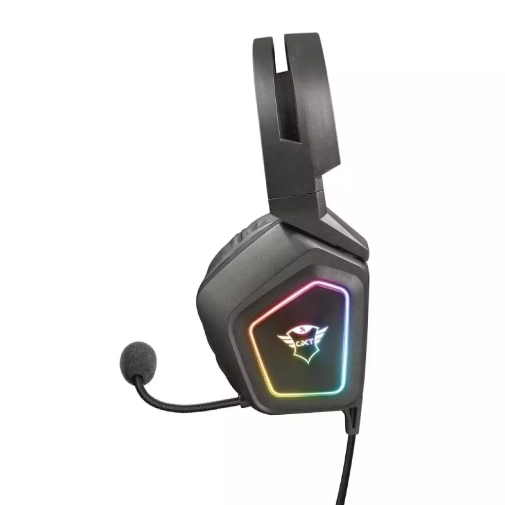 Наушники Trust GXT 450 Blizz RGB 7.1 Surround Gaming Headset RGB BLACK (23191) - 5