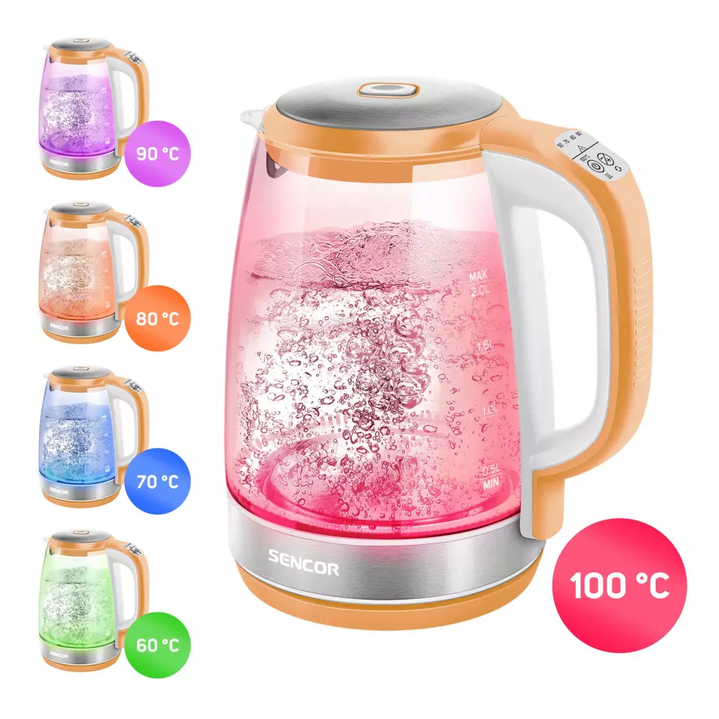 Электрочайник Sencor SWK2193OR - 2