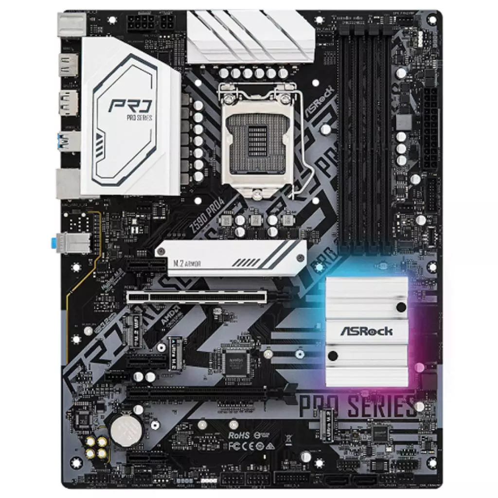 Материнская плата ASRock Z590 PRO4 - 1 Материнская плата ASRock Z590 PRO4 - 1