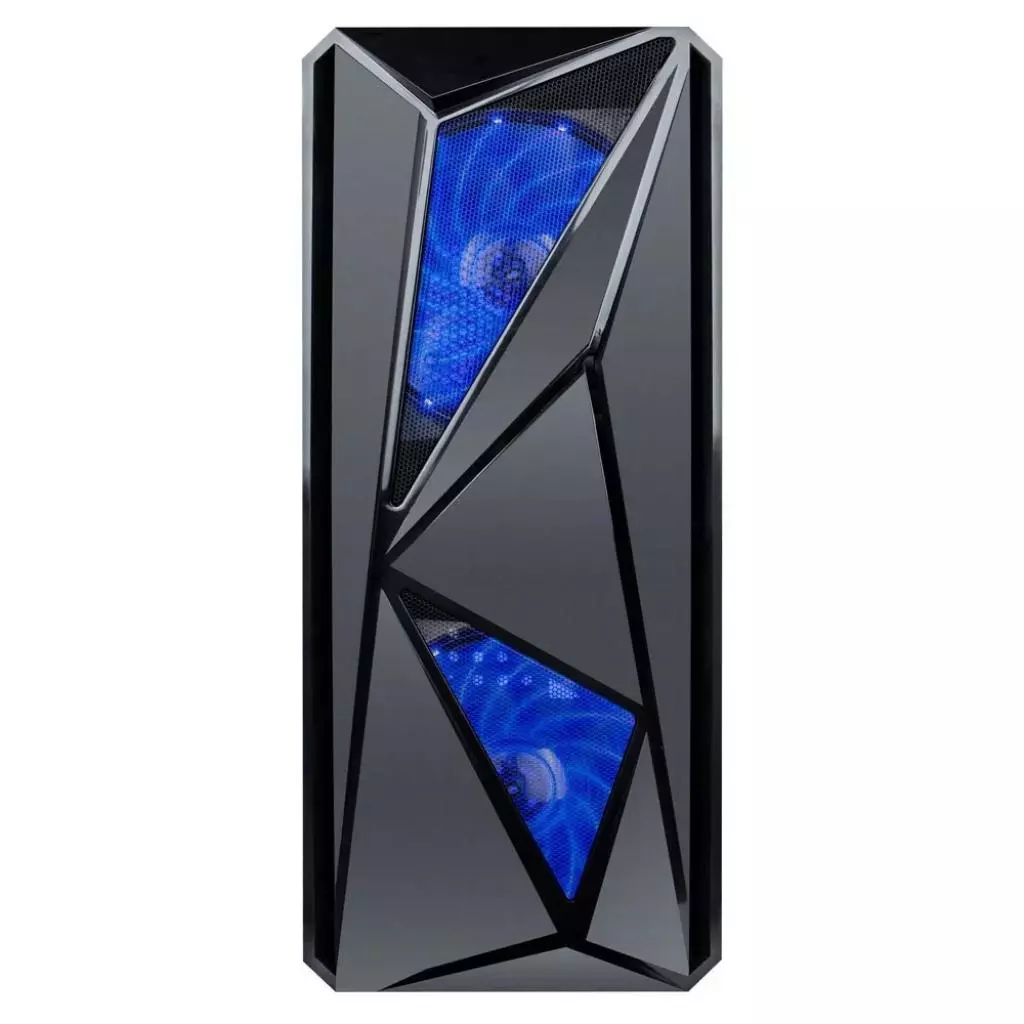 Корпус 1stPlayer F4-3A1-15LED BLUE - 1 Корпус 1stPlayer F4-3A1-15LED BLUE - 1