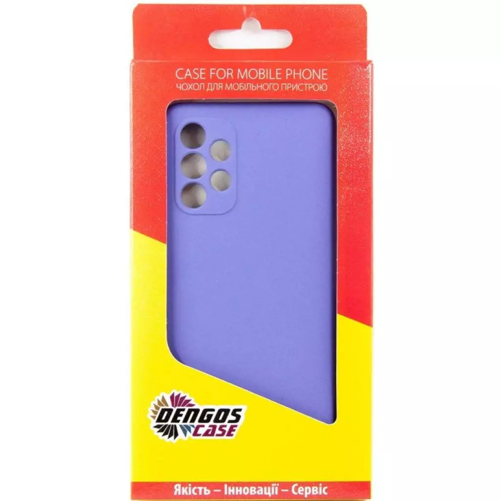 Чехол для моб. телефона Dengos Carbon Samsung Galaxy A32 (purple) (DG-TPU-CRBN-120) - 1 Чехол для моб. телефона Dengos Carbon Samsung Galaxy A32 (purple) (DG-TPU-CRBN-120) - 1