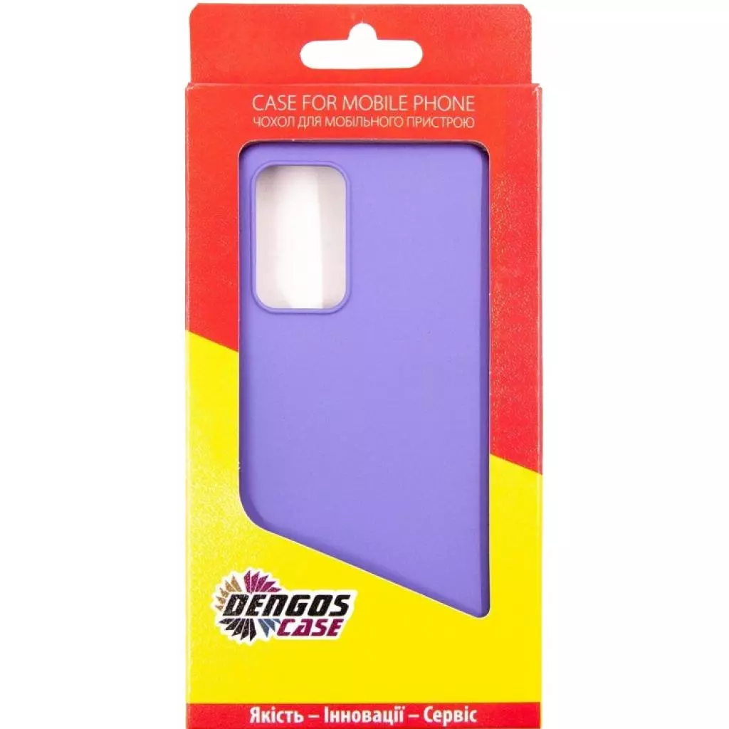 Чехол для моб. телефона Dengos Carbon Samsung Galaxy A52 (purple) (DG-TPU-CRBN-122) - 1 Чехол для моб. телефона Dengos Carbon Samsung Galaxy A52 (purple) (DG-TPU-CRBN-122) - 1