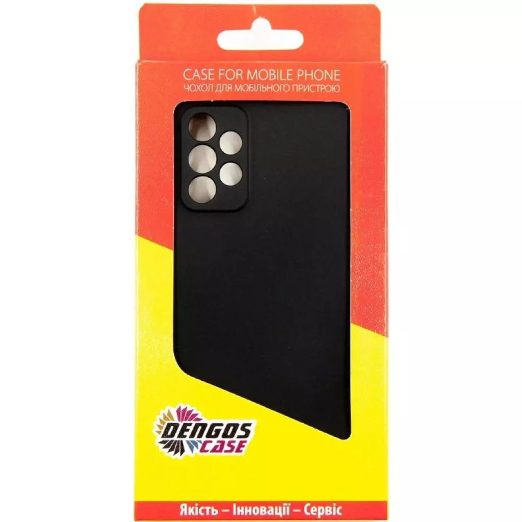 Чехол для моб. телефона Dengos Carbon Samsung Galaxy A72 (black) (DG-TPU-CRBN-123) - 1 Чехол для моб. телефона Dengos Carbon Samsung Galaxy A72 (black) (DG-TPU-CRBN-123) - 1
