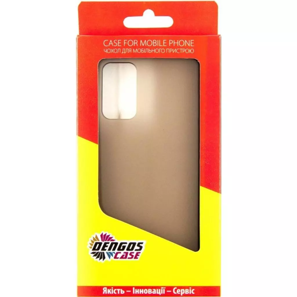 Чехол для моб. телефона Dengos Matte POCO M3 (black) (DG-TPU-MATT-70) - 1 Чехол для моб. телефона Dengos Matte POCO M3 (black) (DG-TPU-MATT-70) - 1