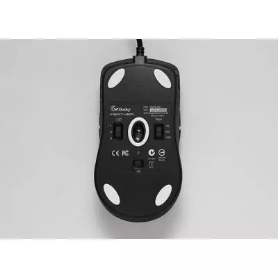 Мышка Ducky Feather Blue Edition RGB Black (DMFE20O-OAAPA7B) - 9