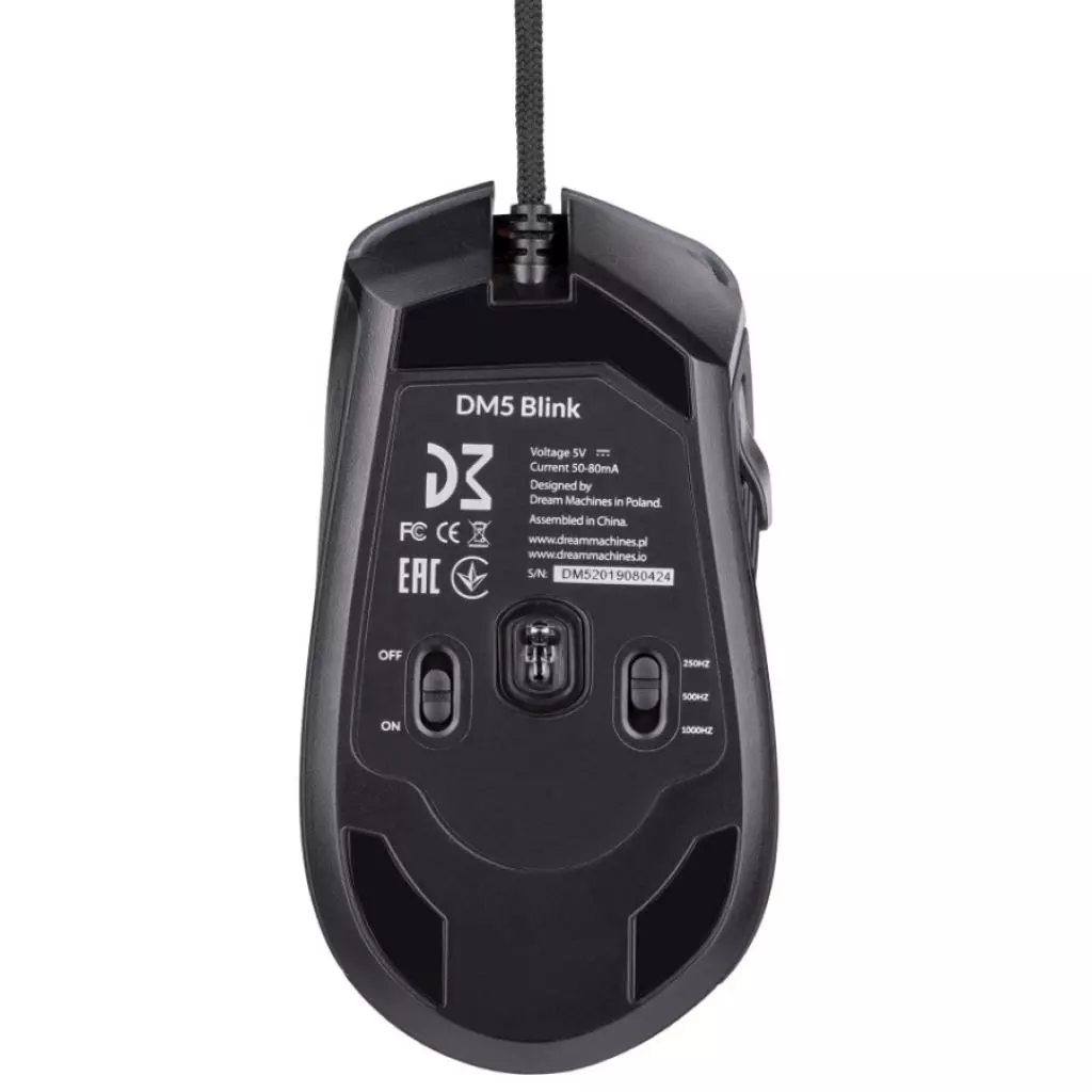 Мышка Dream Machines DM5 Blink Black (DM5_BLINK) - 4