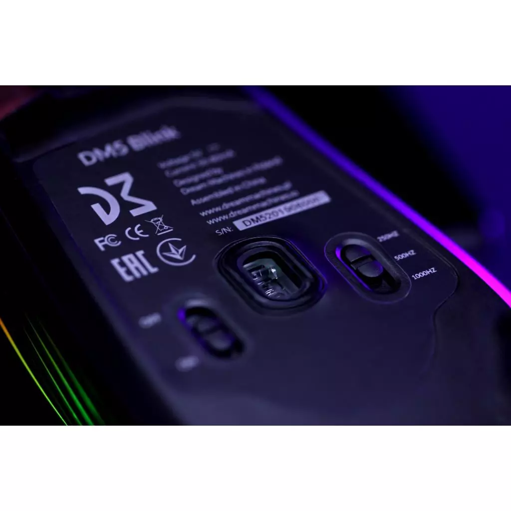 Мышка Dream Machines DM5 Blink Black (DM5_BLINK) - 8